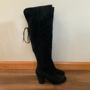 Over The Knee Heeled Boots